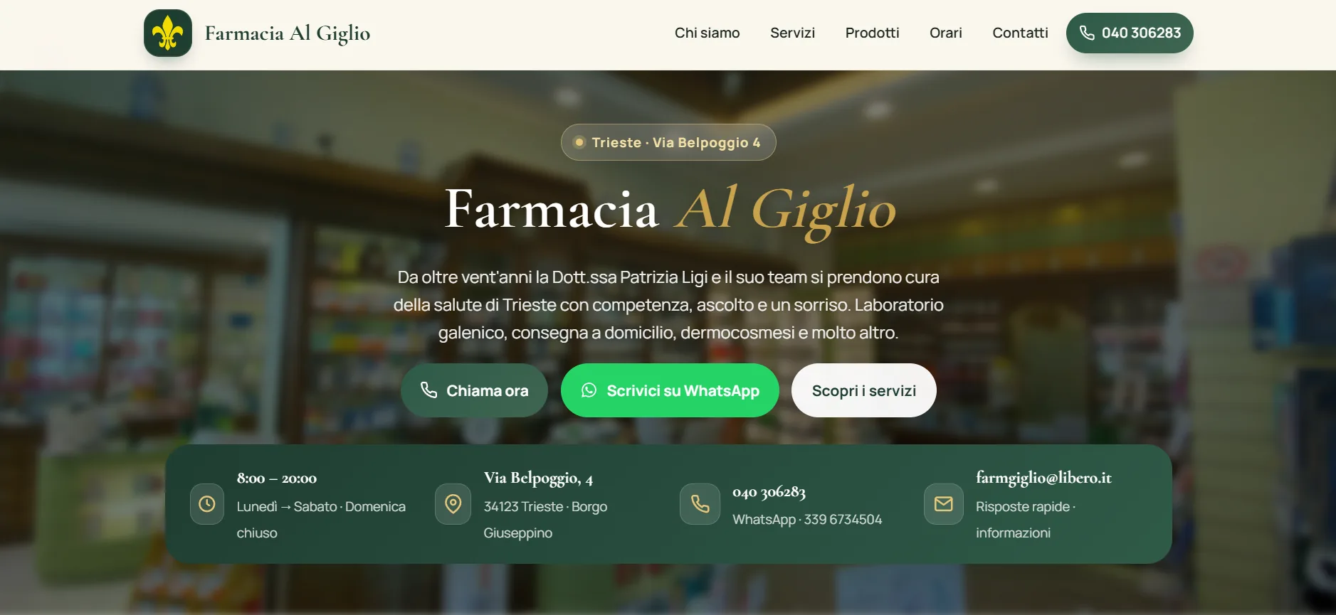 Farmacia Campi Elisi — Trieste